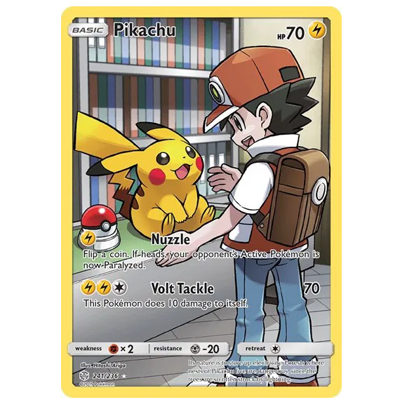 Pokemon TCG Pikachu Cosmic Eclipse 241/236