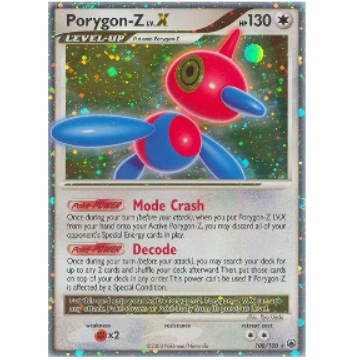 Pokemon TCG Porygon-Z Lv.X Majestic Dawn 100/100