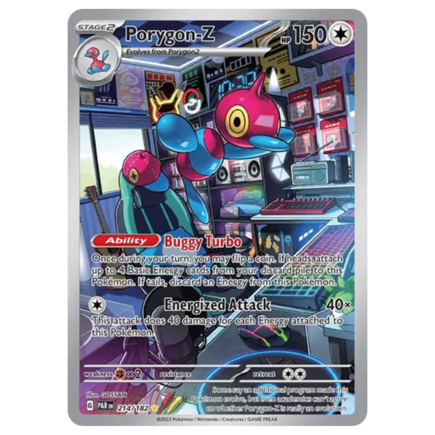 Pokemon TCG Porygon-Z Paradox Rift 214/182