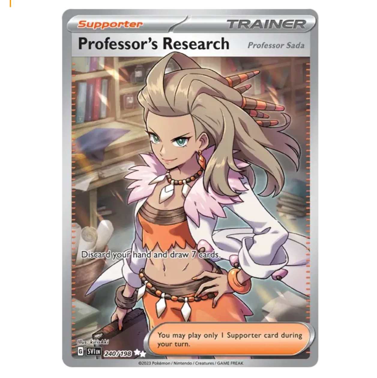 Pokemon TCG Professor's Research Base Set 240/198