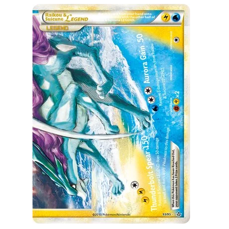 Pokemon TCG Raikou & Suicune LEGEND Unleashed 93/95