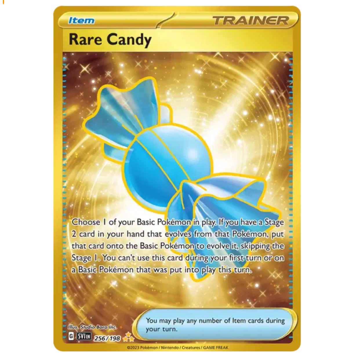 Pokemon TCG Rare Candy Base Set 256/198.