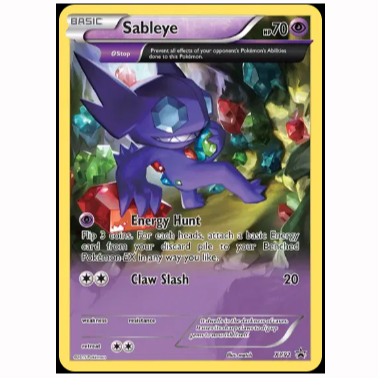 Pokemon TCG Sableye X&Y Black Star Promo XY92