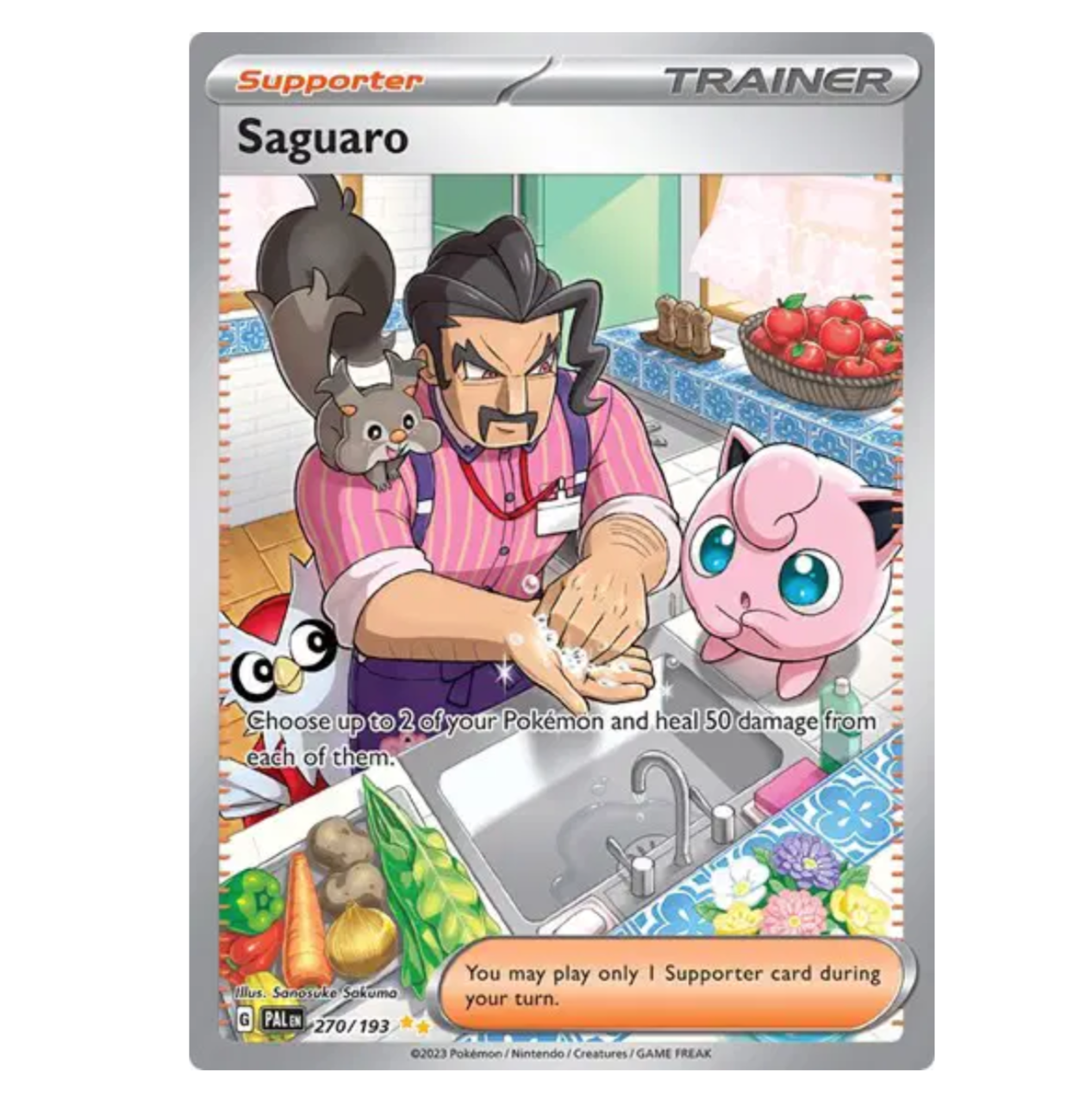 Pokemon TCG Saguaro Paldea Evolved 270/193