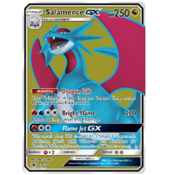 Pokemon TCG Salamence GX Sun & Moon Promo SM139