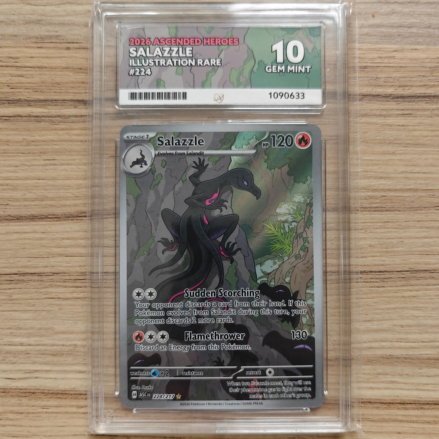Pokemon TCG Salazzle Ascended Heroes 224/217 (ACE 10)