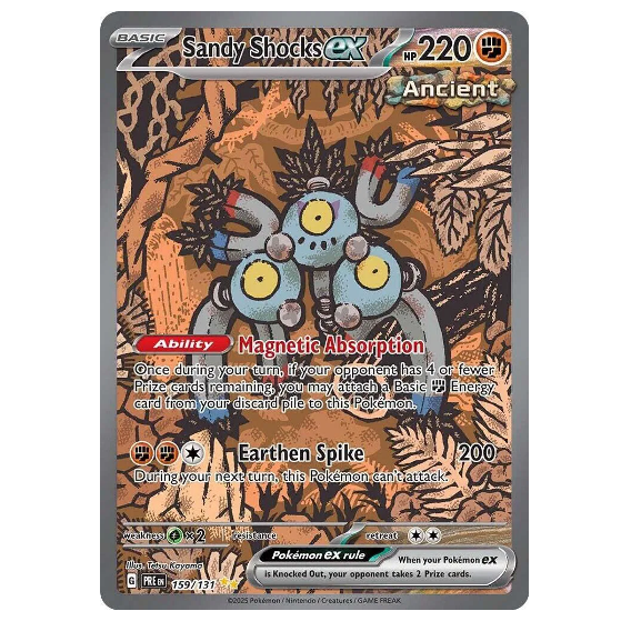 Pokemon TCG Sandy Shocks ex Prismatic Evolutions 159/131