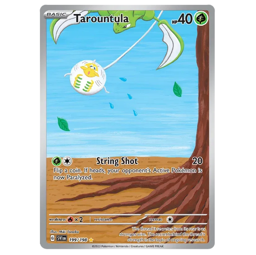 Pokemon TCG Tarountula Scarlet & Violet 199/198