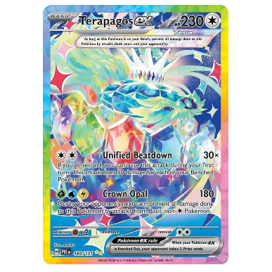 Pokemon TCG Terapagos ex Prismatic Evolution 169/131
