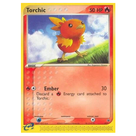 Pokemon TCG Torchic Promo 017