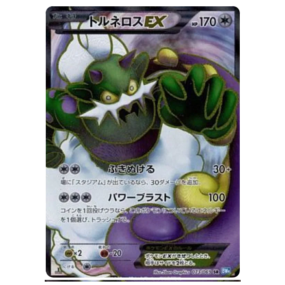 Pokemon TCG Tornadus EX Dark Rush 073/069 (Japanese)