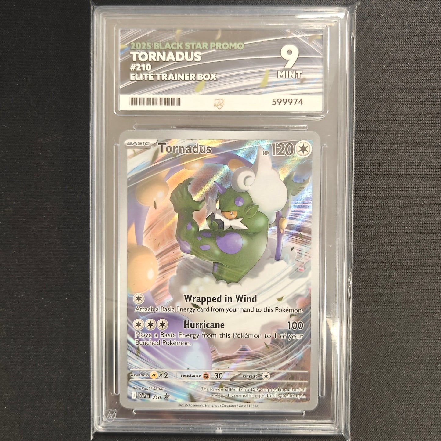 Pokemon TCG Tornadus SVP 210 (ACE 9)