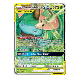 Pokemon TCG Venusaur & Snivy GX Cosmic Eclipse 1/236