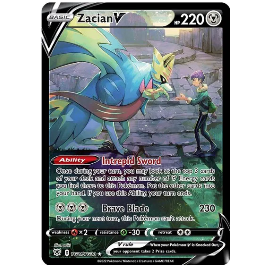 Pokemon TCG Zacian V Astral Radiance TG21/TG30