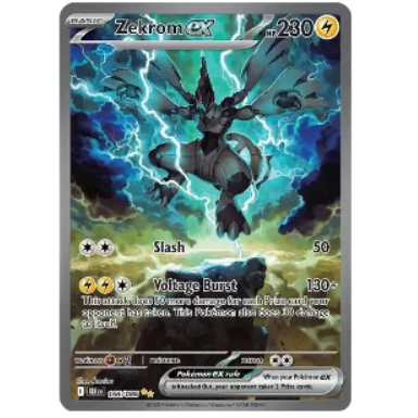 Pokemon TCG Zekrom ex Black Bolt 166/086