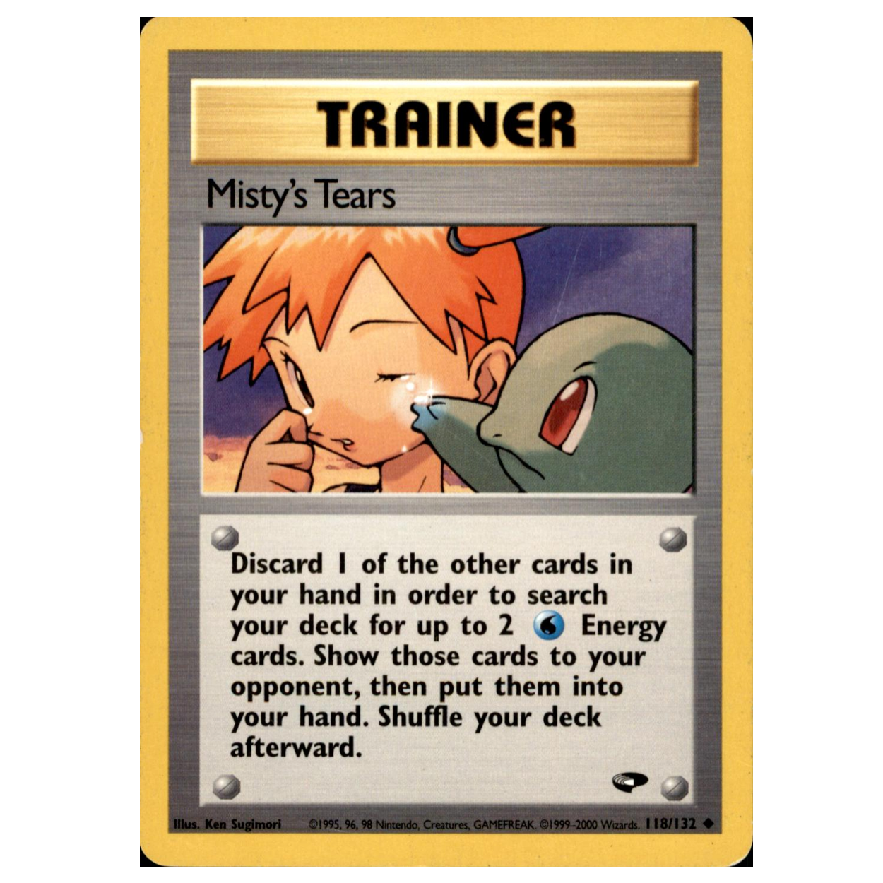 Pokemon TCG Misty's Tears Gym Challenge 118/132