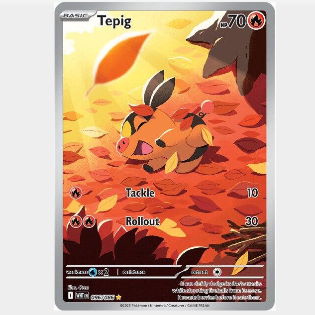 Pokemon TCG Tepig 096/086 (Japanese)