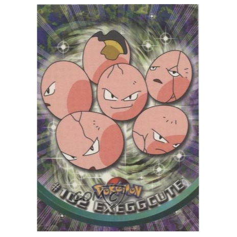 Topps Exeggcute *Holo* 102