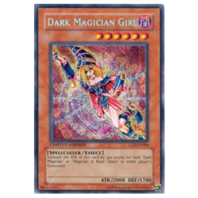 Yu-Gi-Oh! TCG Dark Magician Girl *Secret Rare* CT2-EN004