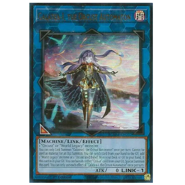 Yu-Gi-Oh! TCG Galatea-1, The Orcust Automaton *Ultra Rare* BLMM-EN052