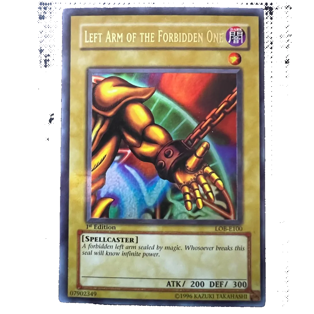 Yu-Gi-Oh! TCG Left Arm of the Forbidden One 1st Edition *Ultra Rare* LOB-E100