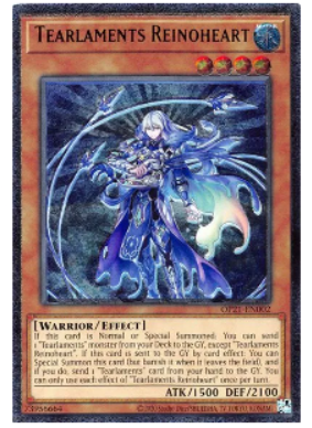 Yu-Gi-Oh! TCG Tearlaments Reinoheart *Ultimate Rare* OP21-EN002
