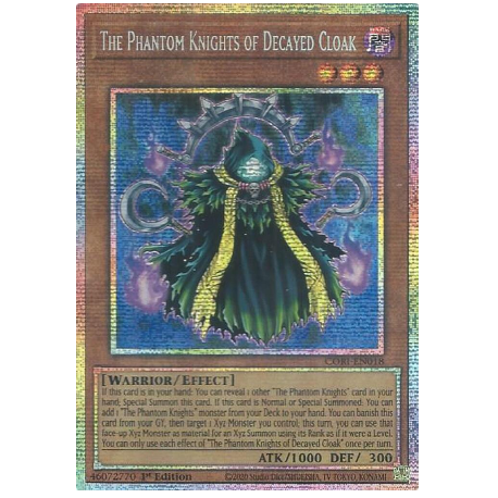 Yu-Gi-Oh! TCG the Phantom Knights of Decayed Cloak *Starlight Rare* CORI-EN018