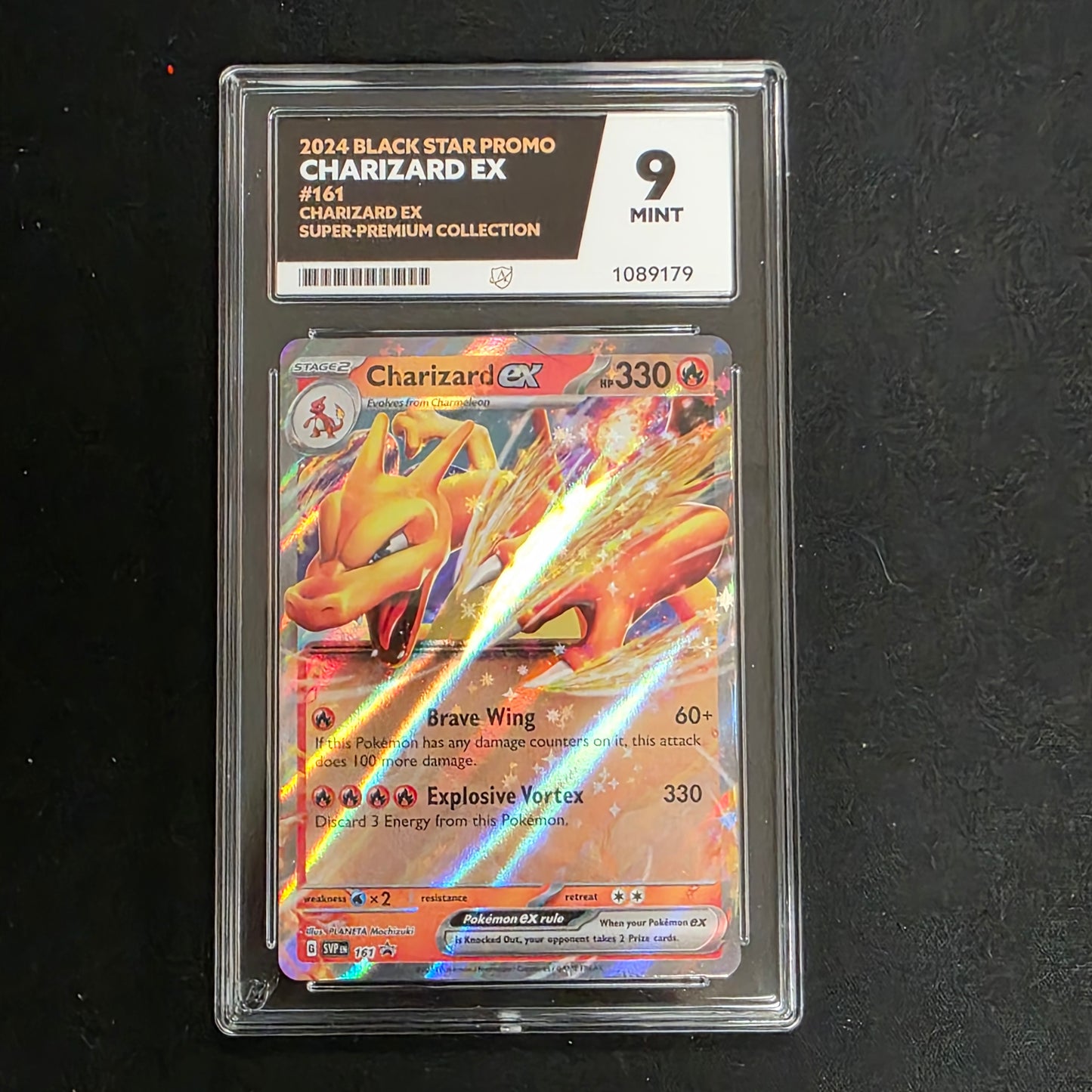 Pokemon TCG Charizard ex Promo 161 (Ace 9)