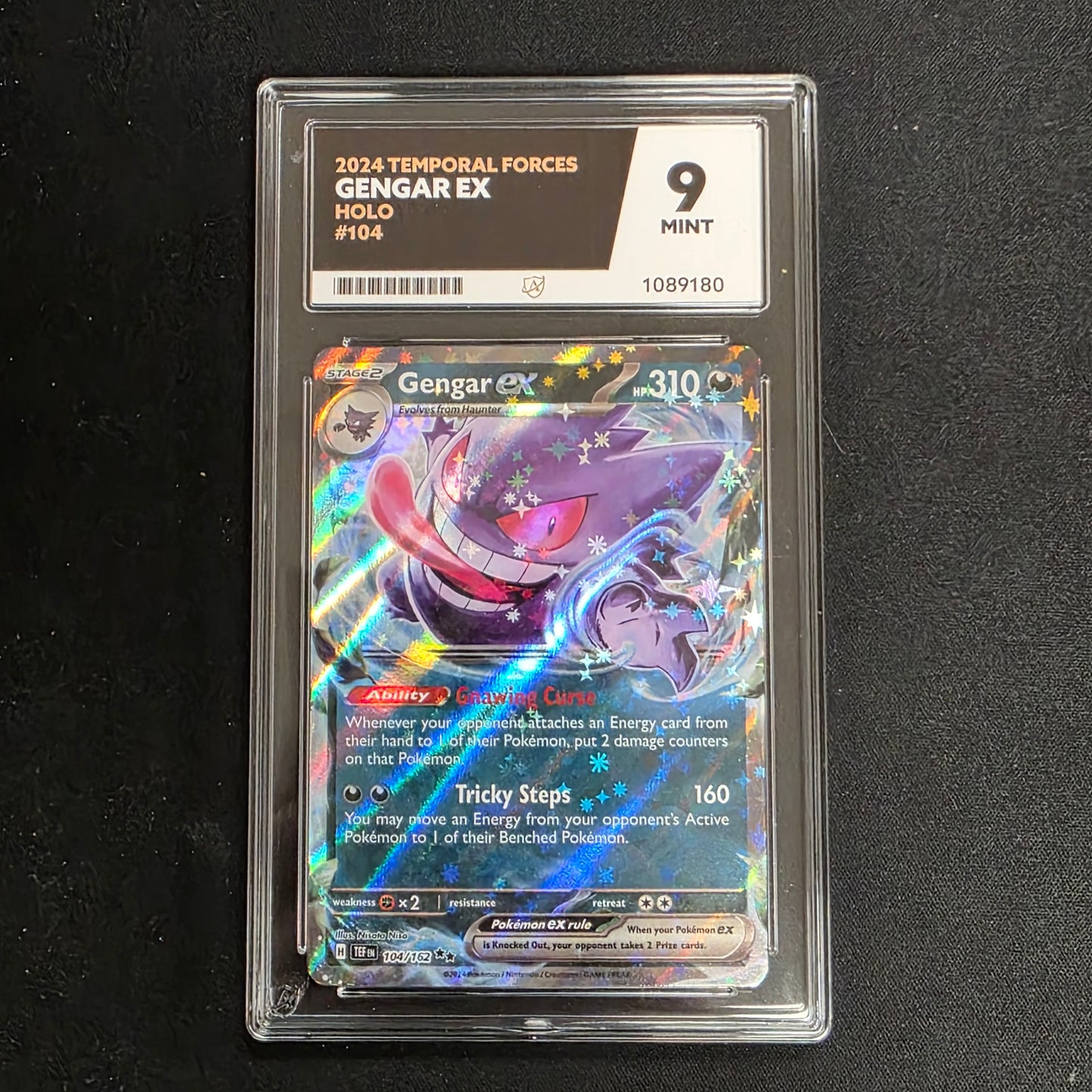 Pokemon TCG Gengar ex Temporal Forces 104/162 (Ace 9)