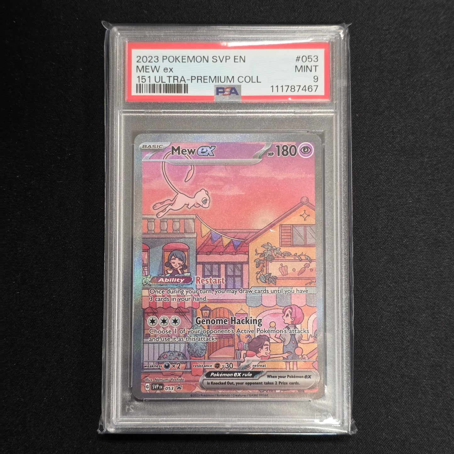 Pokemon TCG Mew ex Promo 053 (PSA 9)