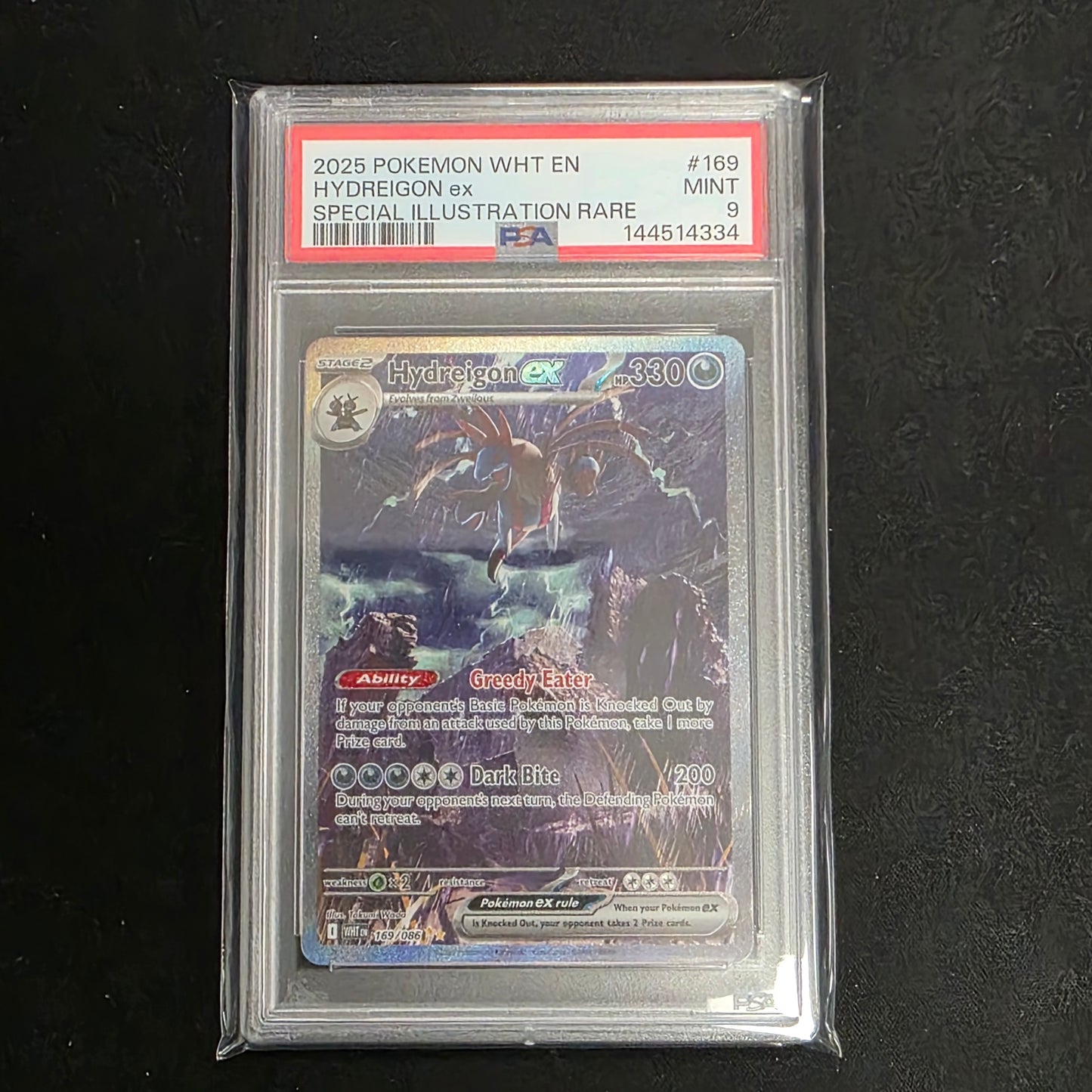 Pokemon TCG Hydreigon ex White Flare 169/086 (PSA 9)