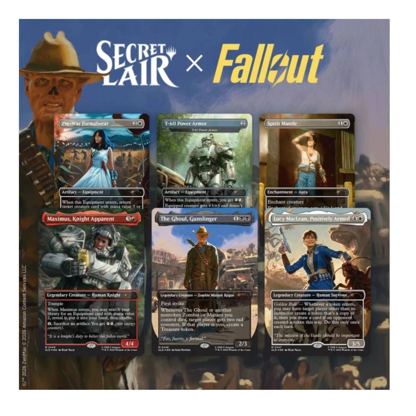 Magic: The Gathering - Secret Lair Fallout: Beyong Vault 33