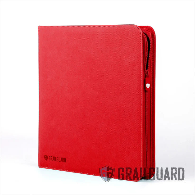 Grail Guard 12-Pocket Premium Zip Trading Card Binder