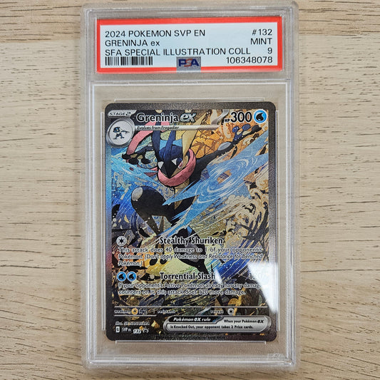 Pokemon TCG Greninja EX Black Star Promo SVP132 (PSA 9)