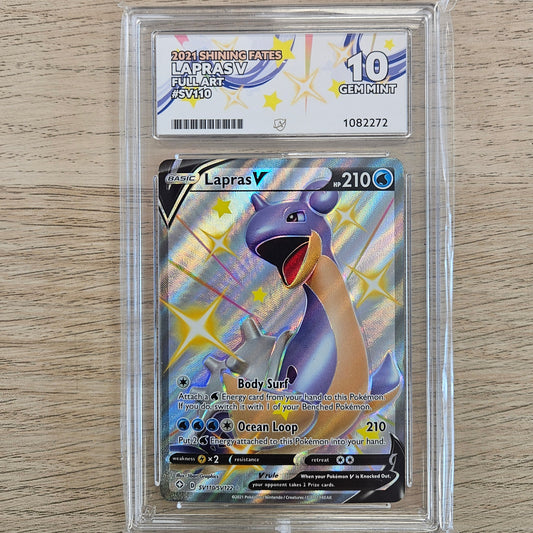 Pokemon TCG Lapras V Shining Fates SV110/SV122 (Ace 10)