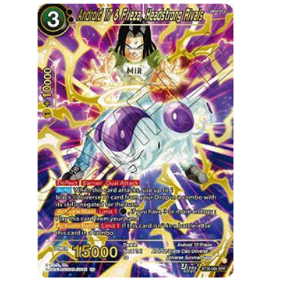 Dragon Ball CG Android 17 & Frieza, Headstrong Rivals Three Glorious Fighters BT30-094
