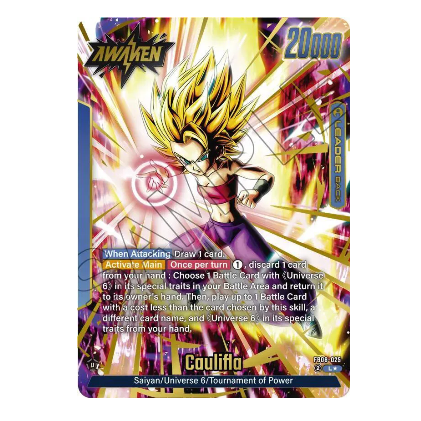 Dragon Ball CG Caulifa Saiyan's Pride FB08-025