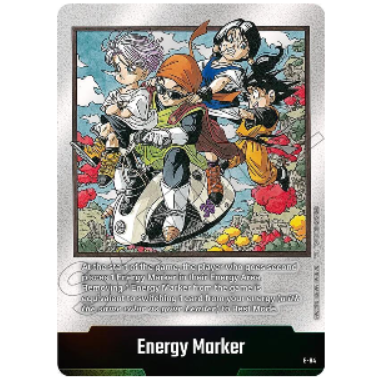 Dragon Ball CG Silver Energy Marker Fusion World Energy Markers E-84