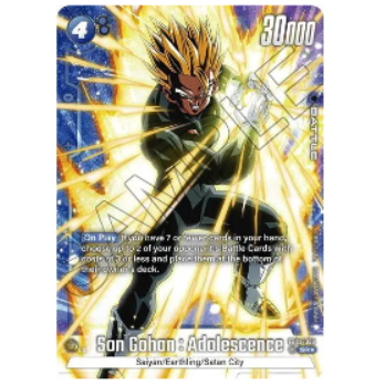 Dragon Ball CG Son Gohan Adolescence Raging Roar FB03-039