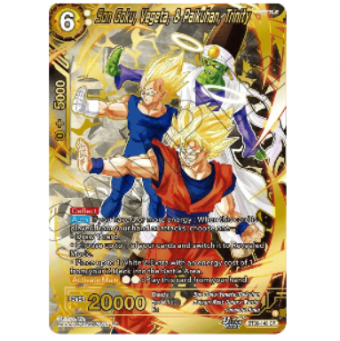 Dragon Ball CG Son Goku, Vegeta, & Paikuhan, Trinity Three Glorious Fighters BT30-148