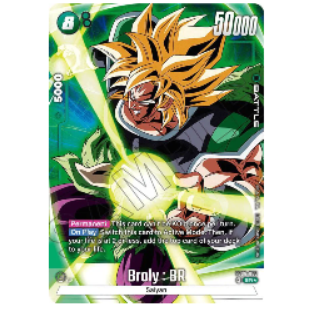 Dragon Ball Super CG Broly Rivals Clash *Alternate Art* FB06-063