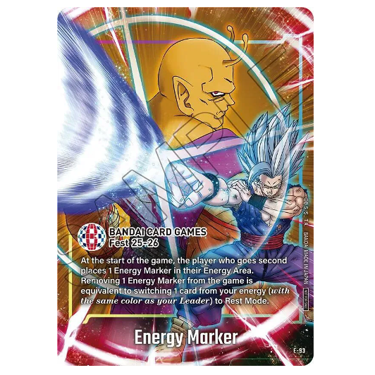 Dragon Ball Super CG Energy Marker E-93