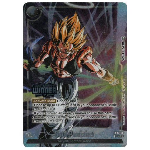 Dragon Ball Super CG Soul Punisher *Store Winner* Tournament Pack 06 FB05-116
