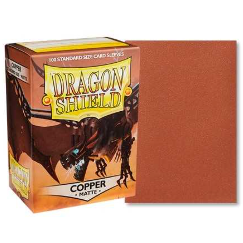 Dragon Shield Matte Copper Sleeves