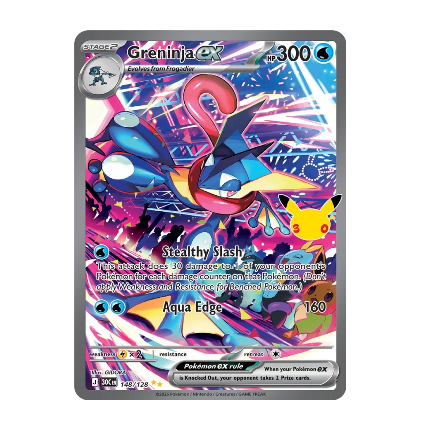 Greninja ex 30th Anniversary 148/128