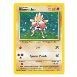 Hitmonchan *Holo* Base 7/102