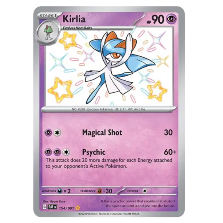 Kirlia *Baby Shiny* Paldean Fates 154/091