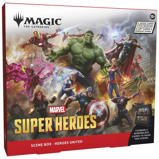 Magic: The Gathering Marvel Super Heroes - Scene Box Heroes United