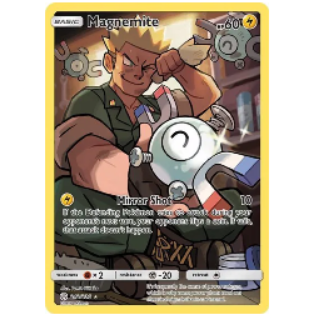 Magnemite Secret Rare from Sun &amp; Moon Cosmic Eclipse