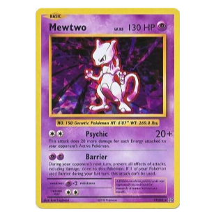 Mewtwo *Cracked Ice Holo* Evolutions 51/108